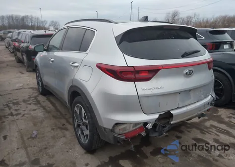 2021 Kia Sportage Ex from USA, damaged, VIN KNDPNCAC6M7845832